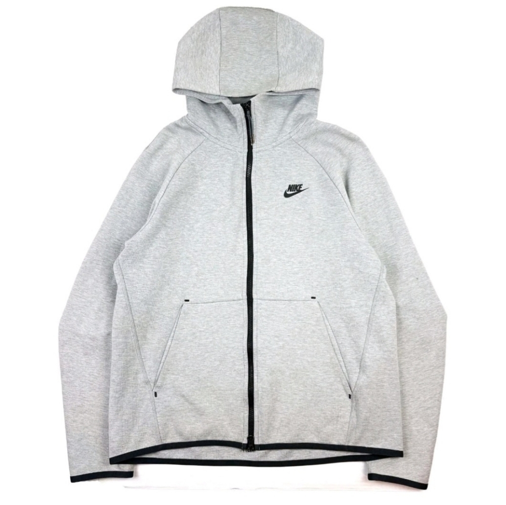 Nike Gray Zip-Up Hoodie